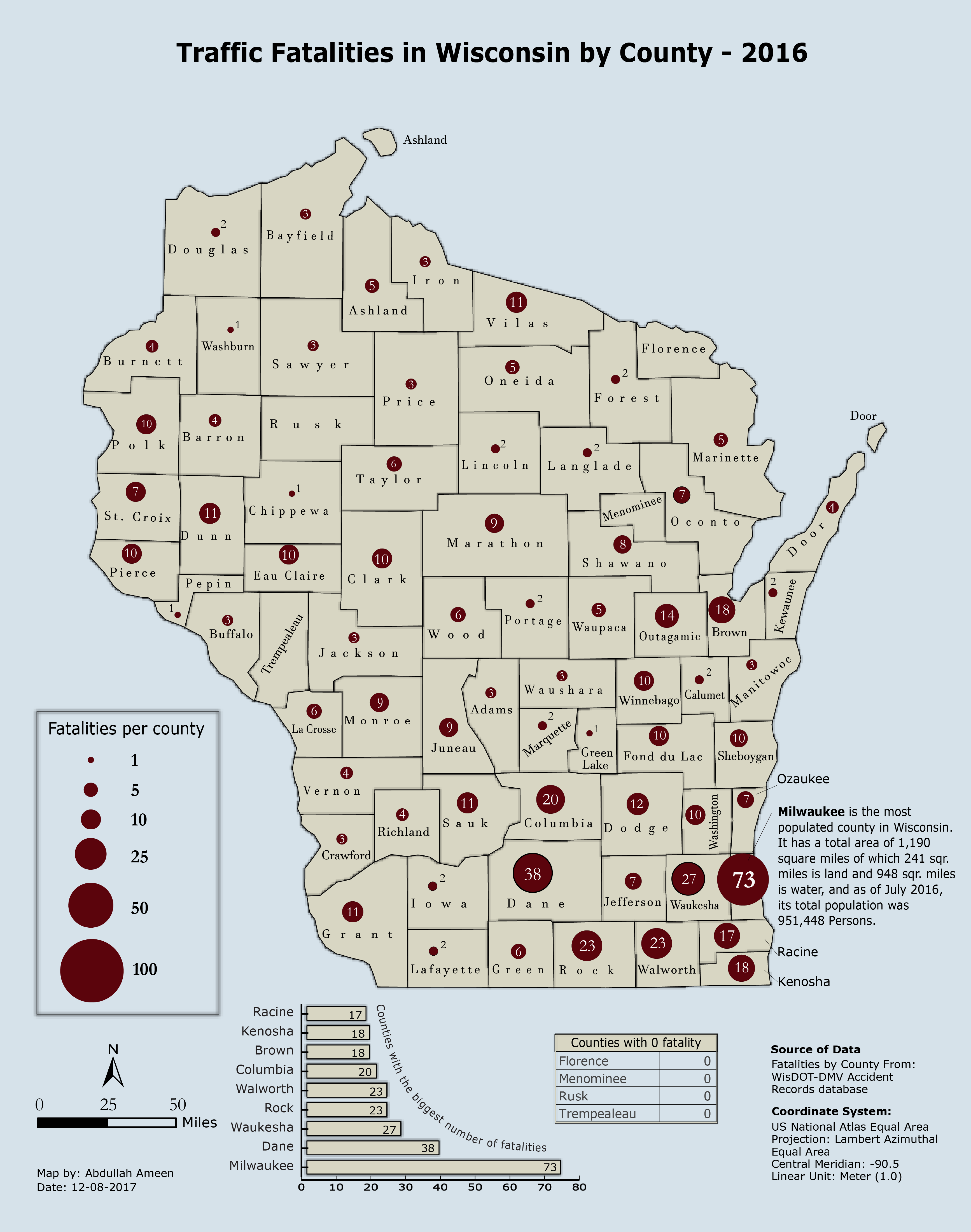 Proportional Symbole Map